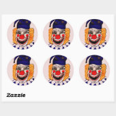 HALLOWEEN NIGHT SCARY CLOWN autocollant (Feuille)