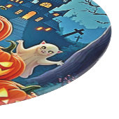 Halloween Night: Spooky Fun Art Snijplank (Hoek)