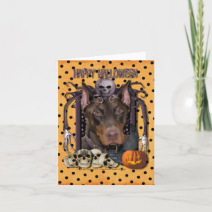 Halloween Nightmare - Doberman - Rocky Kaart