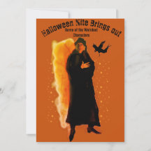 Halloween Nite Party Mysterieus Karakter