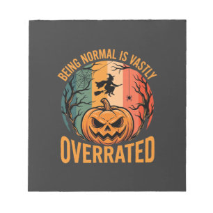 Halloween Normaal Zijn Is Heel Erg Ongewaardeerd H Notitieblok