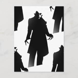 halloween nosferatu briefkaart