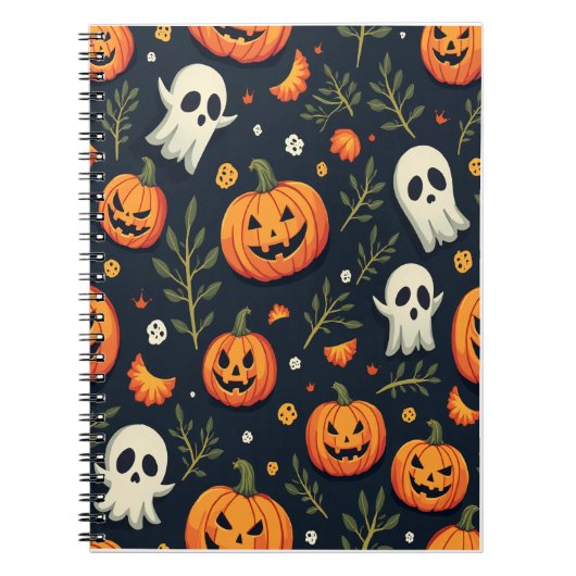 Halloween-notitie Notitieboek (Voorkant)