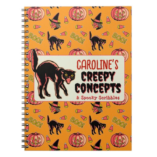 Halloween notitieboek (Voorkant)