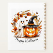 Halloween-Notitieboek Planner (Achterkant)
