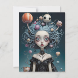 Halloween Notitiekaart Notitiekaartje