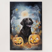 Halloween Nova Scotia met pompoenen eng Legpuzzel (Verticaal)