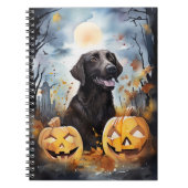 Halloween Nova Scotia met pompoenen eng Notitieboek (Voorkant)