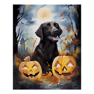 Halloween Nova Scotia met pompoenen eng Perfect Poster