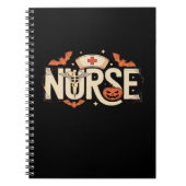 Halloween nurse Classic T-Shirt Notitieboek (Voorkant)