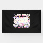 Halloween Nurse Ghost Squad Boo Boo Crew Funny Spo Spandoek (Horizontaal)