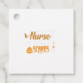 Halloween Nurse - I'm a nurse nothing scares me Bedankjes Labels