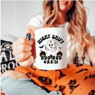 Halloween Nurse Mug - Night Shift BOO BOO Crew
