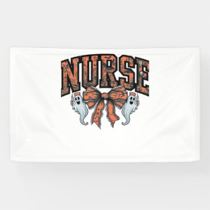 Halloween Nurse Scary Coquette Bow Classic T-shirt Spandoek