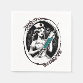 Halloween Nurse Servet