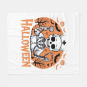 Halloween Nurse skeleton Essential T-Shirt_1 Fleece Deken (Voorkant (Horizontaal))