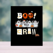 Halloween Nurses Boo Crew Classic T-shirt Acryl Bord (Neutraal)
