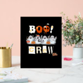 Halloween Nurses Boo Crew Classic T-shirt Acryl Bord (Huwelijk)