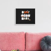 Halloween Nurses Boo Crew Classic T-shirt Canvas Afdruk (Insitu (Woonkamer))