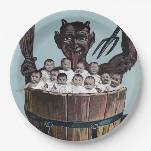 Halloween of Kerstmis Kampus Papieren Bordje