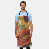 Halloween of Thanksgiving herfst schort (Gedragen)