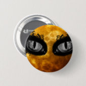 Halloween ogen ronde button 5,7 cm (Voorkant /achterkant)