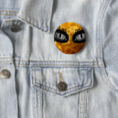 Halloween ogen ronde button 5,7 cm (In situ)