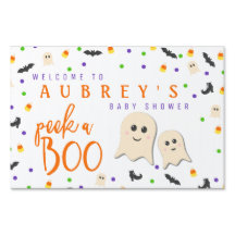 Halloween | Oktober Peek A Boo Baby shower Welkom