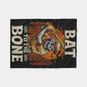 Halloween om kostuum te verkopen - Halloween Skele Fleece Deken (Voorkant (Horizontaal))
