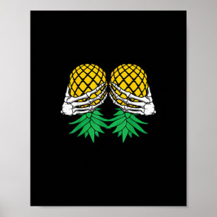 Halloween ondersteboven Zwingerskelet H Poster