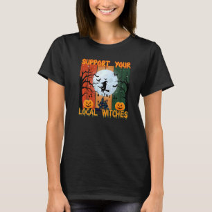 HALLOWEEN ONDERSTEUNEN UW LOKALE KWESTIES T-SHIRT