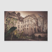 Halloween Ontkoppeld Gehakt Huis Tissuepapier (Voorkant)