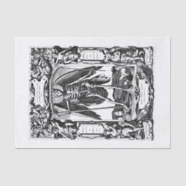 Halloween-ontkoppelingskunst Tissuepapier