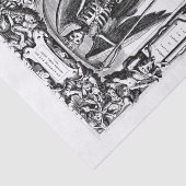 Halloween-ontkoppelingskunst Tissuepapier (Detail)