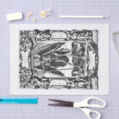 Halloween-ontkoppelingskunst Tissuepapier (Craft)