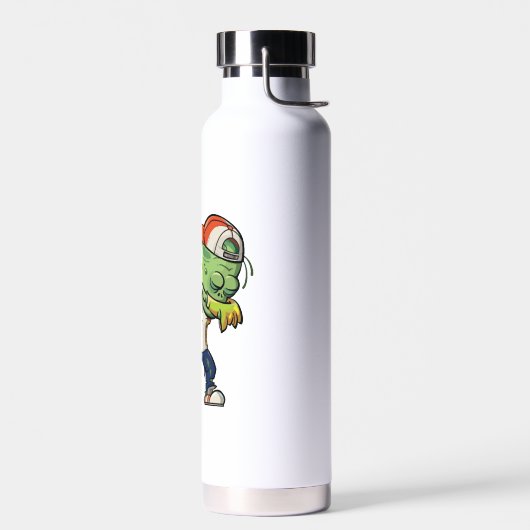Halloween-ontwerp voor honkbalfans waterfles (Links)