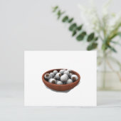 halloween oogbollen briefkaart (Staand voorkant)