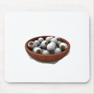 halloween oogbollen muismat