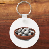 halloween oogbollen sleutelhanger (Voorkant)