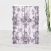 Halloween-oogst oranje pick-uptruck met pompoen feestdagen kaart (Achterkant)