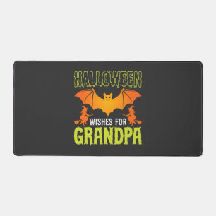 Halloween Opa Vleermuis Heks Wensen Bureaumat