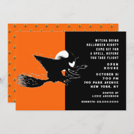 Halloween Open House Invitation Kaart