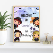 Halloween openluchtsignalering poster