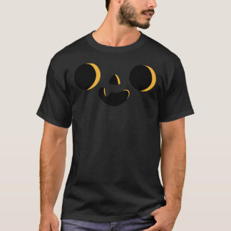 Halloween Oranje Happy Cool Pumpkin wordt geëmoji  T-shirt