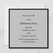 Halloween Oranje Moon Flying Bats Kaart (Achterkant)