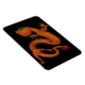 Halloween Oranje Pumpkin Dragon Magneet (Rechterzijde)