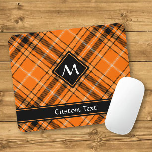 Halloween Oranje Tartan Muismat