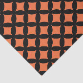 Halloween oranje tissue papier cadeau tas stuffer (Detail)