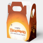 Halloween Oranje verjaardagsfeest Bedankdoosjes (Geopend)