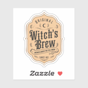 Halloween Originele Heksendrank Magische Drank Sticker